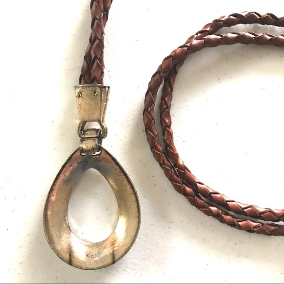 Women’s tie buckle braided belt NWOT - Picture 5 of 9